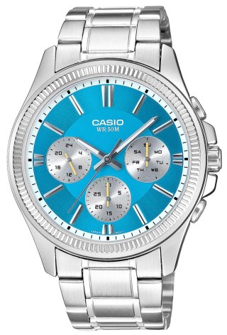 CASIO Zegarek Męski CASIO MTP-1375D-2A2VDF + BOX