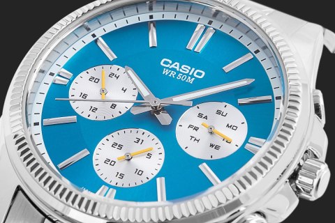 CASIO Zegarek Męski CASIO MTP-1375D-2A2VDF + BOX