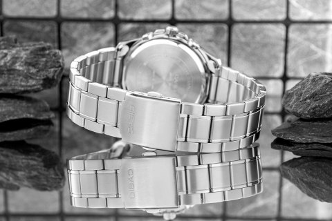 CASIO Zegarek Męski CASIO MTP-1375D-2A2VDF + BOX