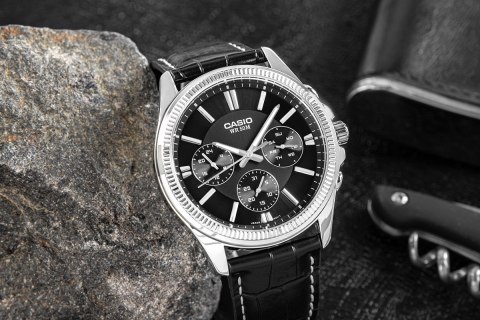 CASIO Zegarek Męski CASIO MTP-1375L-1AVDF + BOX
