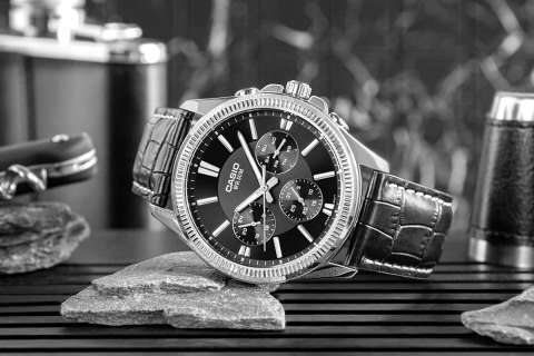 CASIO Zegarek Męski CASIO MTP-1375L-1AVDF + BOX