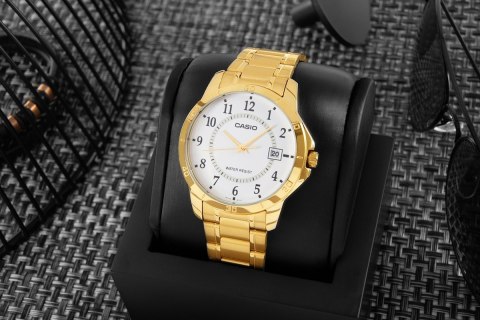 CASIO Zegarek Męski CASIO MTP-V004G-7BUDF + BOX