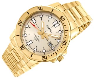 CASIO Zegarek Męski CASIO MTP-VD01G-9EVUDF + BOX