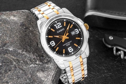 CASIO Zegarek Męski Casio MTP-1314SG-1AVDF + BOX