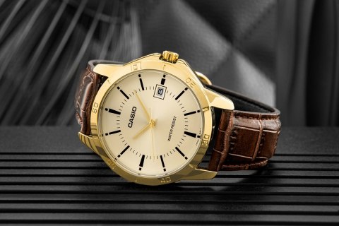 CASIO Zegarek Męski Casio MTP-V004GL-9AUDF + BOX