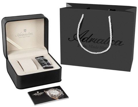 Hurtownia zegarków Adriatica Zegarek Męski ADRIATICA Passion Chrono A8256.5225CH + BOX