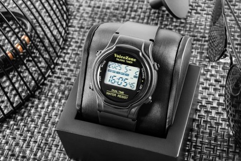 PERFECT Zegarek ZM-8817 VOICE ZONE Zegarek mówiący w języku polskim