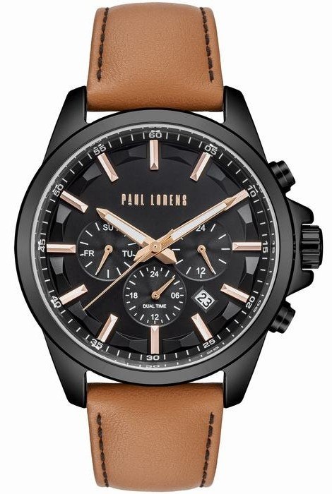 Paul Lorens Zegarek Męski PAUL LORENS PL20010A-1B3 + BOX