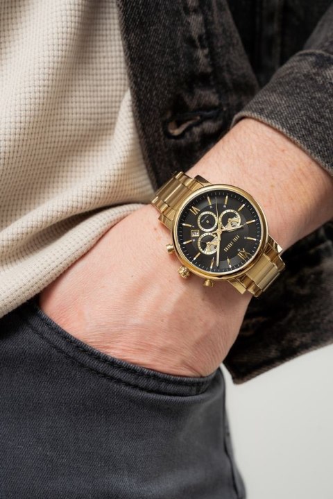 Paul Lorens Zegarek Męski PAUL LORENS PL20017B-1D1 + BOX