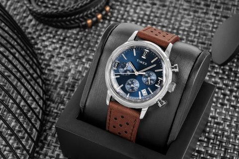 Timex Zegarek Męski TIMEX Marlin® Chronograph Tachymeter TW2W10200 + BOX