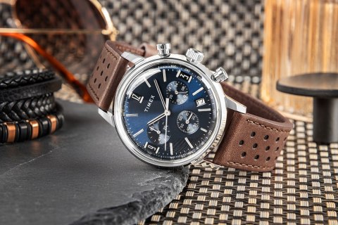 Timex Zegarek Męski TIMEX Marlin® Chronograph Tachymeter TW2W10200 + BOX