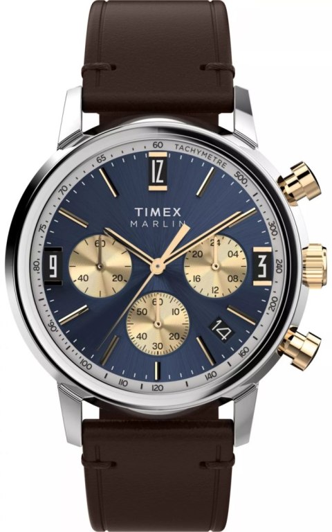 Timex Zegarek Męski TIMEX Marlin® Chronograph Tachymeter TW2W60400 + BOX
