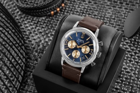 Timex Zegarek Męski TIMEX Marlin® Chronograph Tachymeter TW2W60400 + BOX