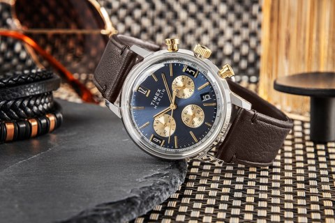 Timex Zegarek Męski TIMEX Marlin® Chronograph Tachymeter TW2W60400 + BOX