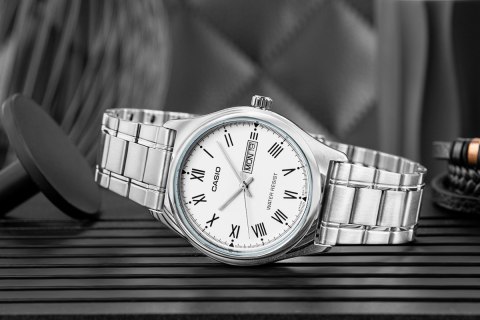 CASIO Zegarek Męski CASIO MTP-V006D-7BUDF + BOX