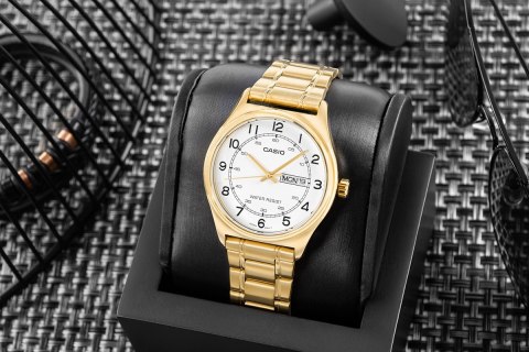 CASIO Zegarek Męski CASIO MTP-V006G-7BUDF + BOX