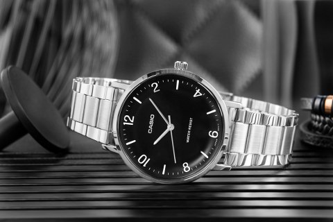 CASIO Zegarek Męski CASIO MTP-VT03D-1BDF + BOX