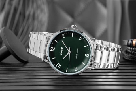 CASIO Zegarek Męski CASIO MTP-VT03D-3BDF + BOX
