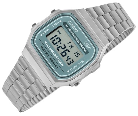 CASIO Zegarek Męski CASIO VINTAGE A168WA-3AYDF + BOX