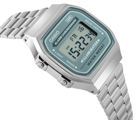 CASIO Zegarek Męski CASIO VINTAGE A168WA-3AYDF + BOX