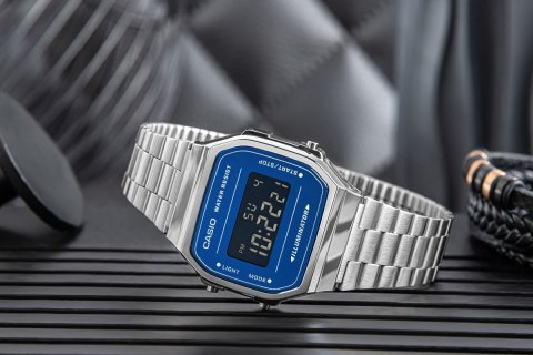 CASIO Zegarek Męski CASIO VINTAGE A168WEM-2BEF + BOX