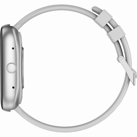 Gravity Smartwatch Damski GRAVITY GT18-5 Czarny Pasek Silikonowy + Szary Pasek