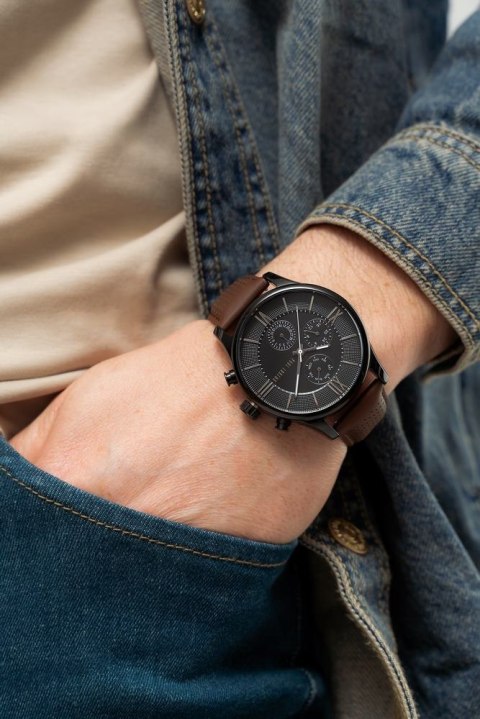 Paul Lorens Zegarek Męski PAUL LORENS PL11652A6-1B2 + BOX