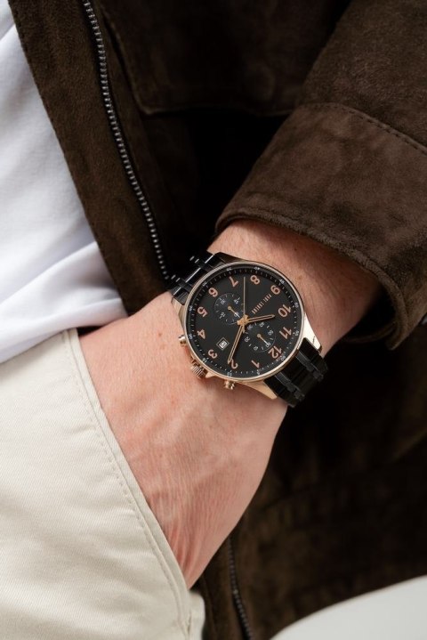 Paul Lorens Zegarek Męski PAUL LORENS PL20002B-1A4 + BOX