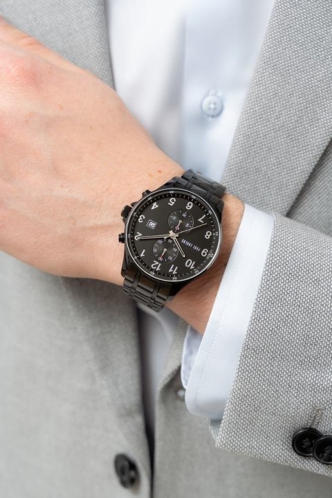 Paul Lorens Zegarek Męski PAUL LORENS PL20002B-1A5 + BOX