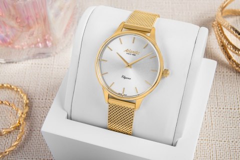 Atlantic Zegarek Damski Atlantic Elegance 29038.45.21MB + BOX