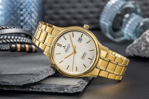 Atlantic Zegarek Męski Atlantic Seabase 60348.45.31 + BOX