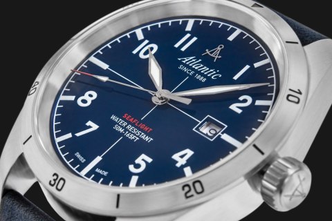 Atlantic Zegarek Męski Atlantic Seaflight 70351.41.55 + BOX