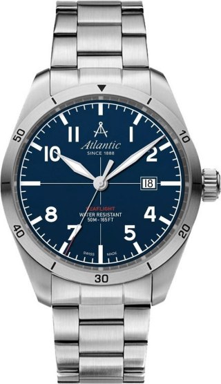 Atlantic Zegarek Męski Atlantic Seaflight 70356.41.55 + BOX