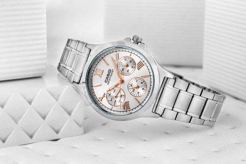 CASIO Zegarek Damski CASIO LTP-V300D-7A2UDF + BOX