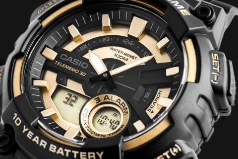 CASIO Zegarek Męski CASIO AEQ-110BW-9AVDF + BOX
