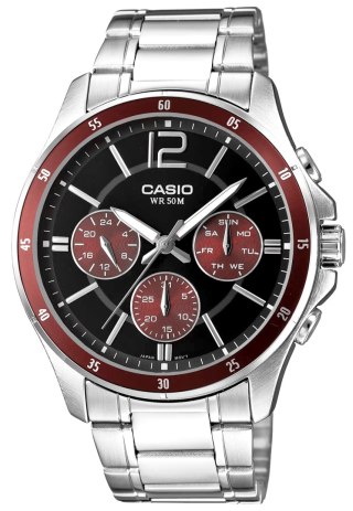 CASIO Zegarek Męski CASIO MTP-1374D-5AVDF + BOX