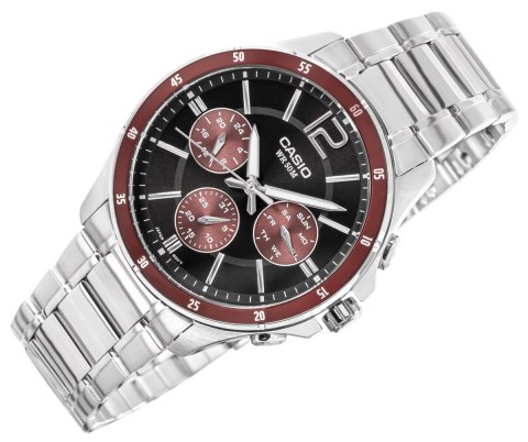 CASIO Zegarek Męski CASIO MTP-1374D-5AVDF + BOX