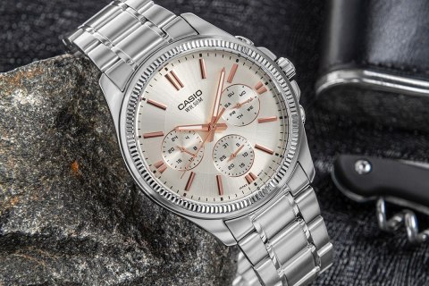 CASIO Zegarek Męski CASIO MTP-1375D-7A2VDF + BOX