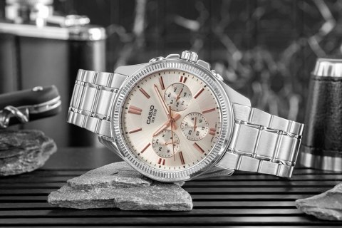 CASIO Zegarek Męski CASIO MTP-1375D-7A2VDF + BOX