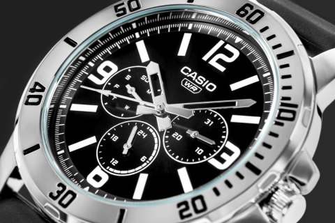 CASIO Zegarek Męski CASIO MTP-VD300-1BUDF + BOX