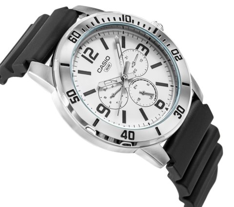 CASIO Zegarek Męski CASIO MTP-VD300-7BUDF + BOX