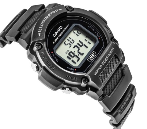 CASIO Zegarek Męski CASIO W-219H-1AVDF + BOX