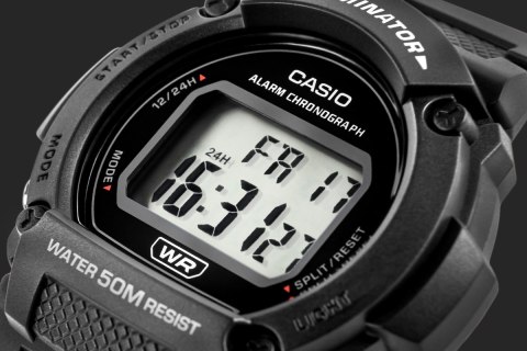 CASIO Zegarek Męski CASIO W-219H-1AVDF + BOX