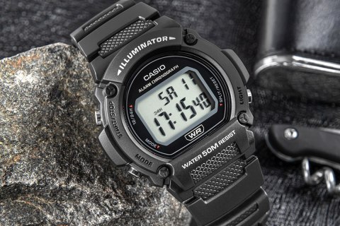 CASIO Zegarek Męski CASIO W-219H-1AVDF + BOX