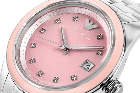 EMPORIO ARMANI Zegarek Damski EMPORIO ARMANI Leo AR11546 + BOX
