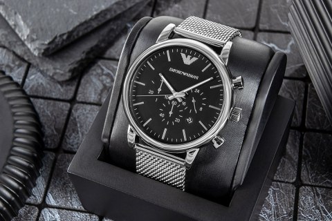 EMPORIO ARMANI Zegarek Męski EMPORIO ARMANI Luigi AR1808 + BOX