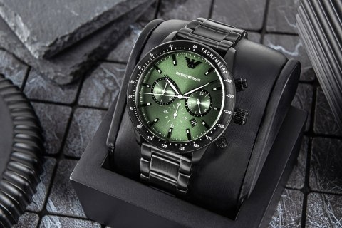 EMPORIO ARMANI Zegarek Męski EMPORIO ARMANI Mario AR11472 + BOX