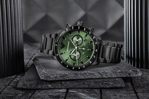 EMPORIO ARMANI Zegarek Męski EMPORIO ARMANI Mario AR11472 + BOX