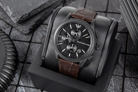 EMPORIO ARMANI Zegarek Męski EMPORIO ARMANI Paolo AR11549 + BOX