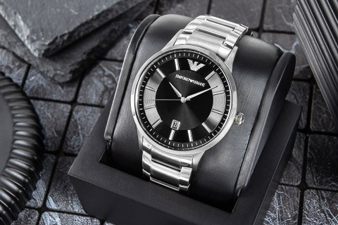 EMPORIO ARMANI Zegarek Męski EMPORIO ARMANI Renato AR11181 + BOX